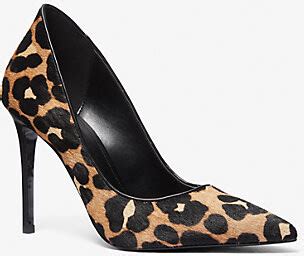 Keke Leopard Print Calf Hair Pump 